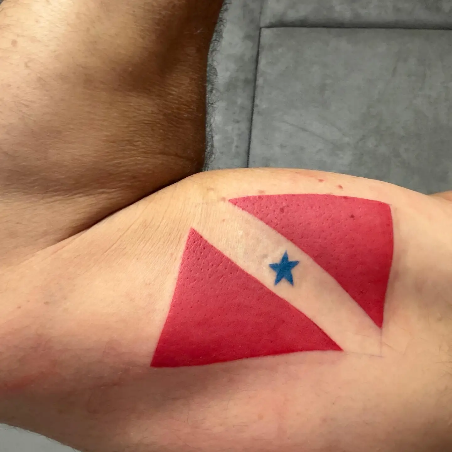 Tatuagem da bandeira do Pará